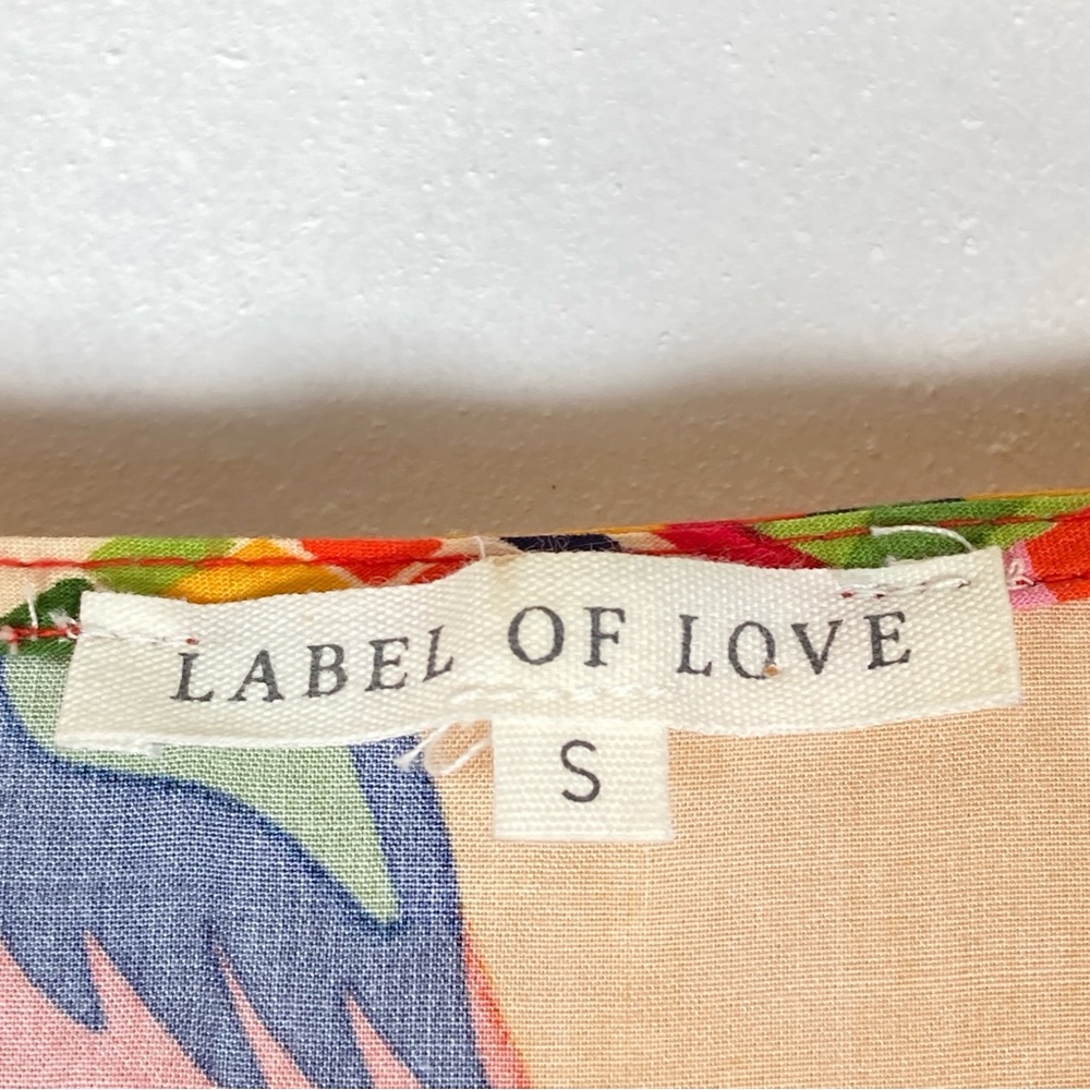 Label Of Love Anthropologie Calista Resort Mini Dress Cover Up V Neck Size small - Picture 6 of 16